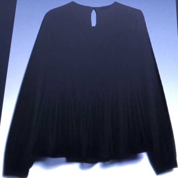 Banana Republic blouse Petite Release Pleat Top - Picture 1 of 5